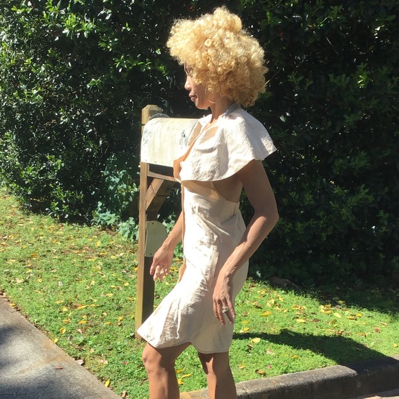 Boudoir Disaya ruffle cape collar dress shirt XS S - Picture 5 of 7